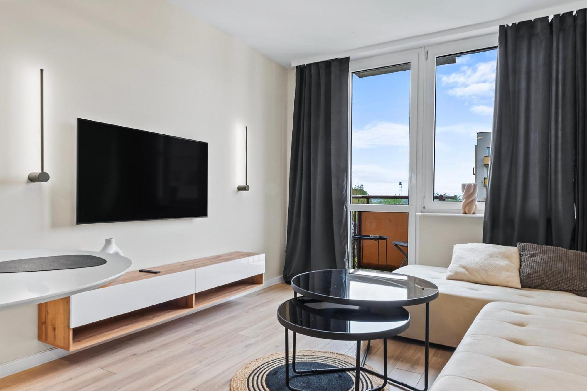 Rentplanet - Apartament Miedzynarodowa Warsawa Bagian luar foto