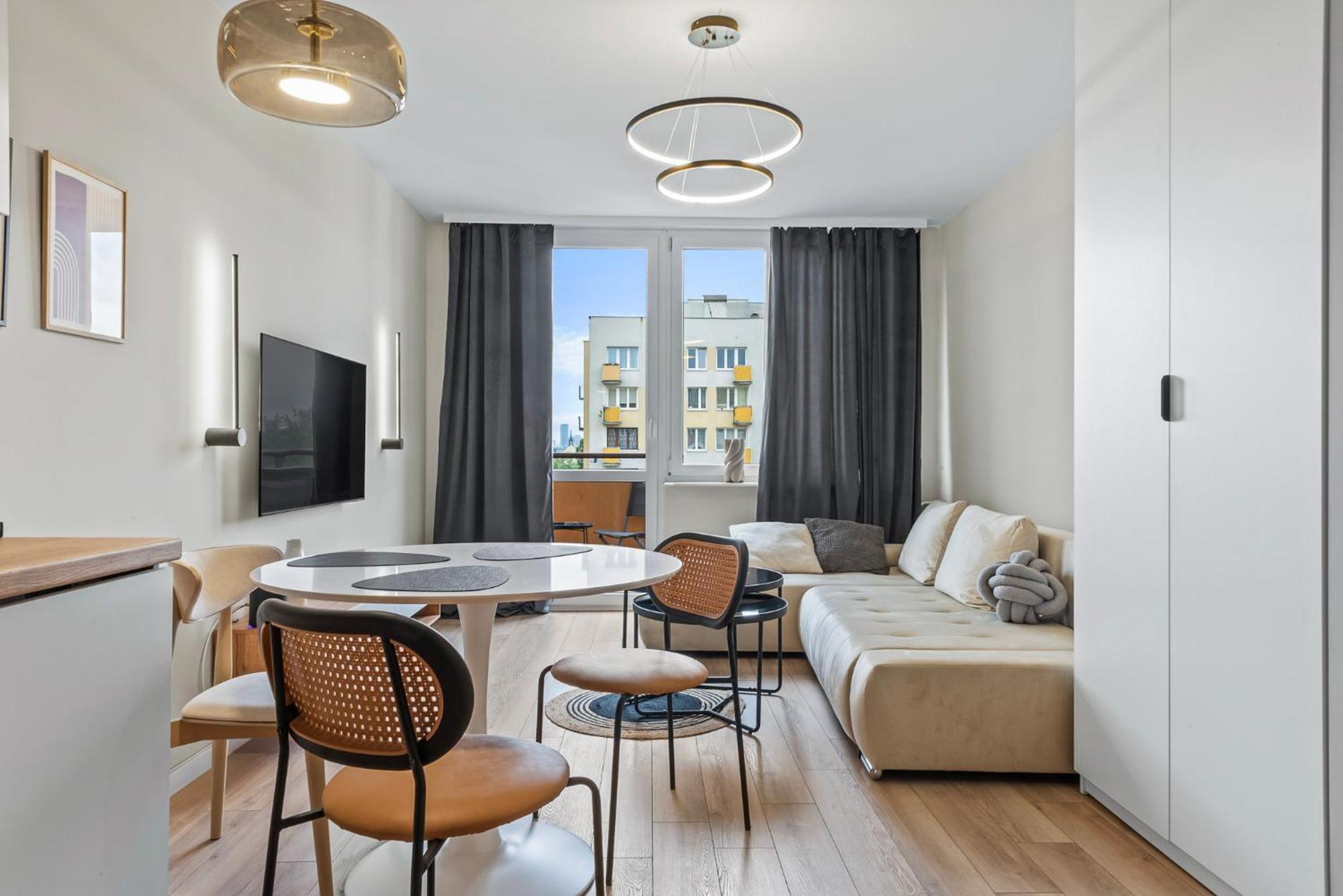 Rentplanet - Apartament Miedzynarodowa Warsawa Bagian luar foto