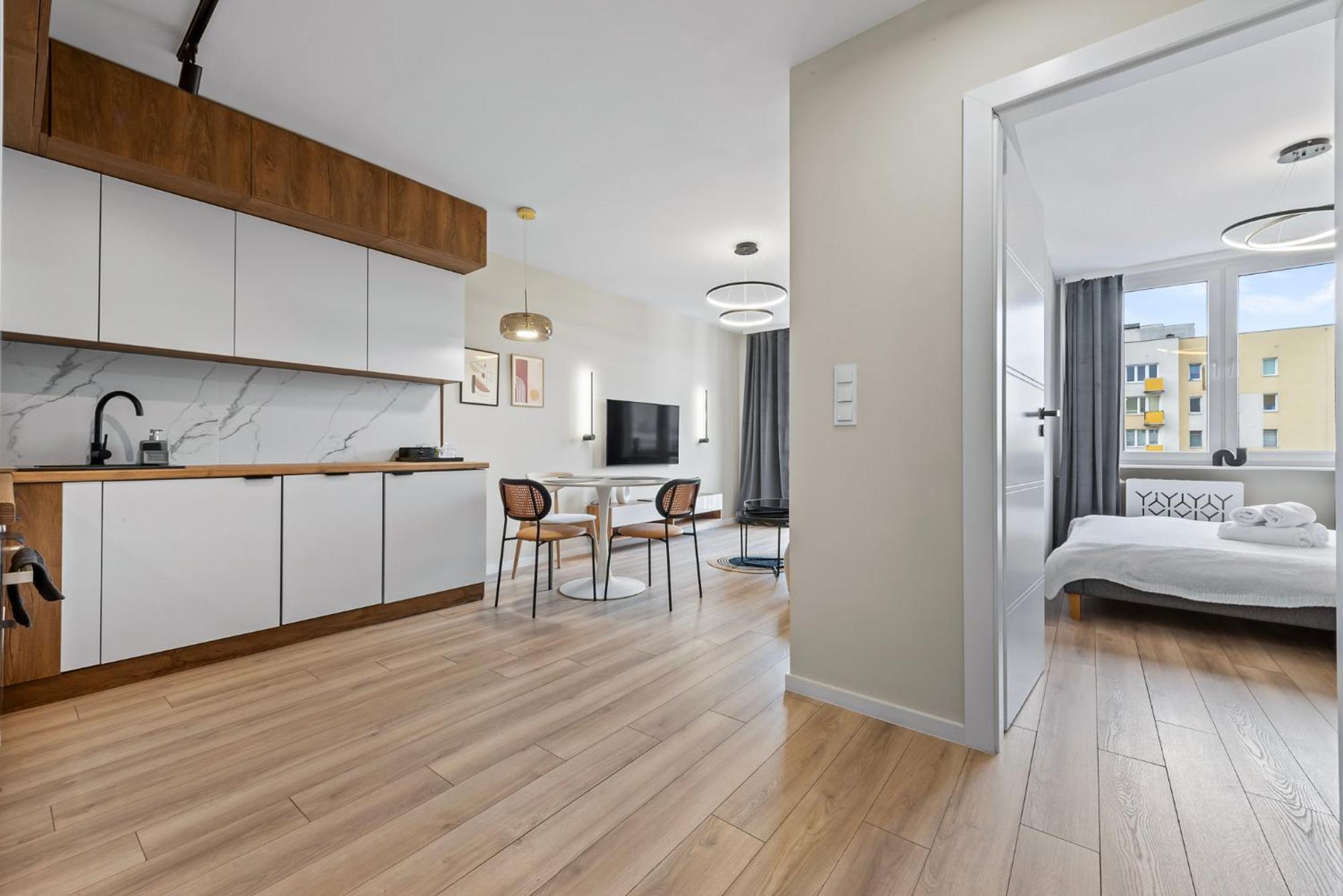 Rentplanet - Apartament Miedzynarodowa Warsawa Bagian luar foto